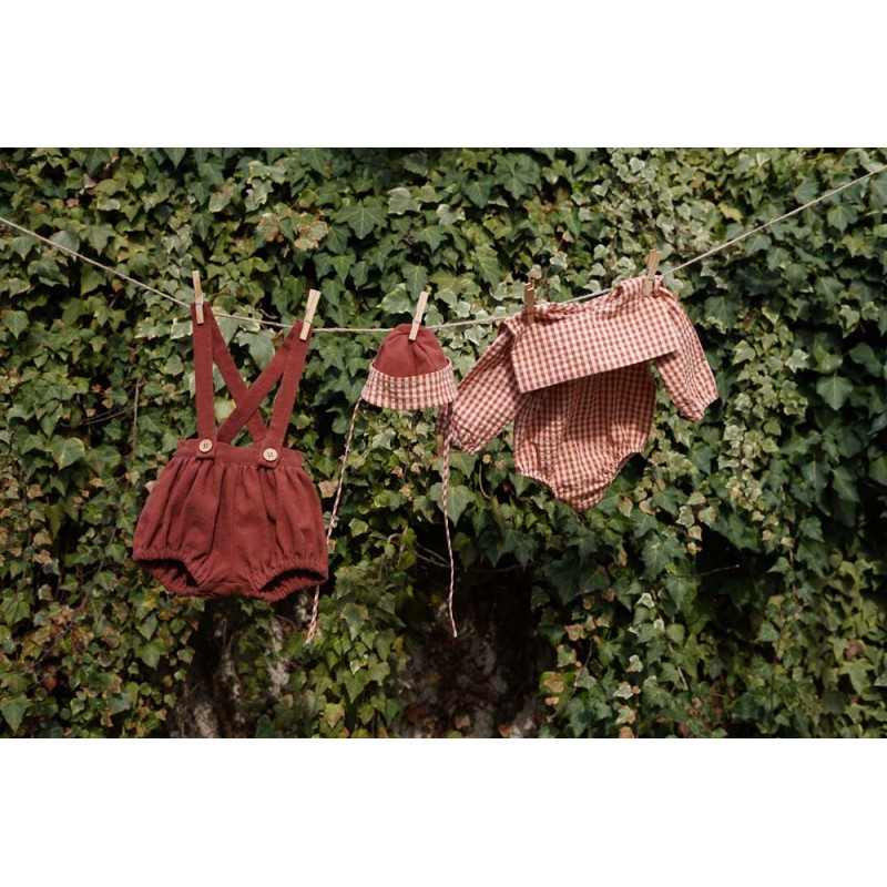 Set teracota din in si bumbac