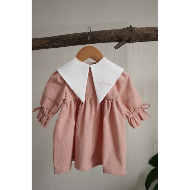 Rochie 'Copil iubit' roz prafuit